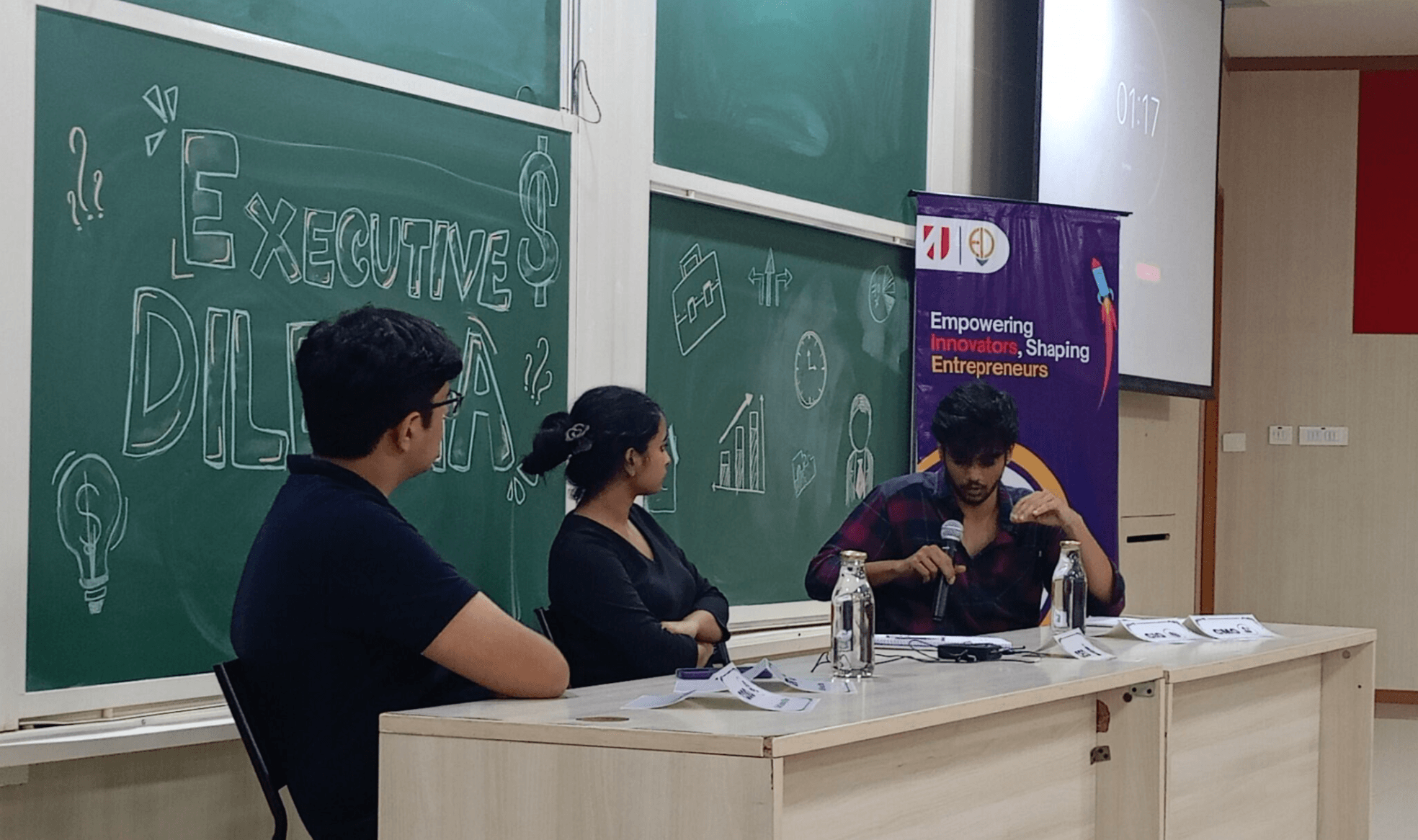 The Executive Dilemma team presentation and discussion