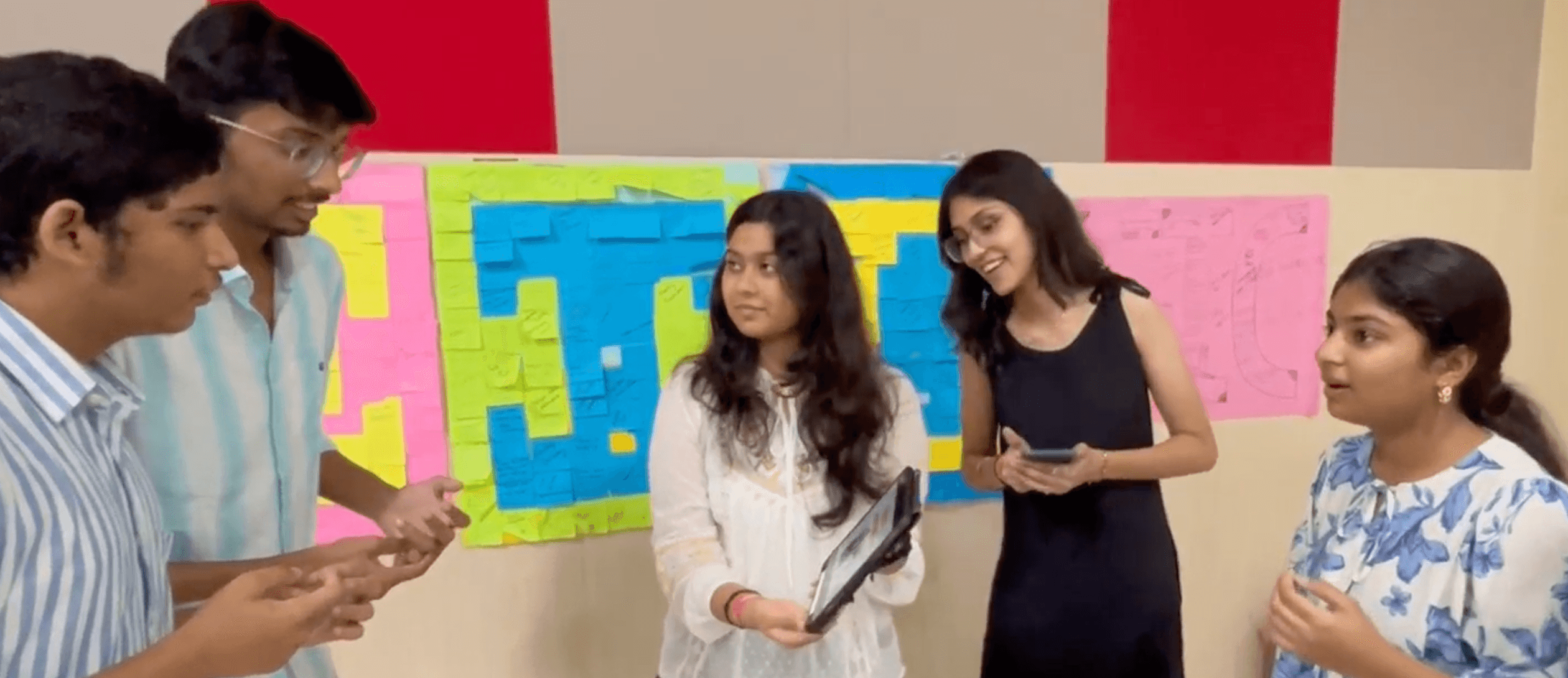 Students participating in Spotlight event activities